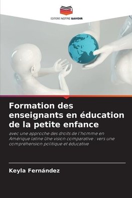 Formation des enseignants en éducation de la petite enfance