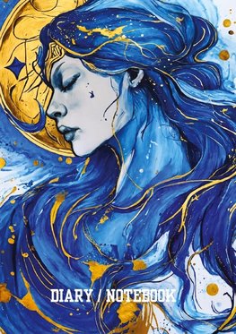 Tagebuch  / Notizbuch    Sternzeichen     Wassermann