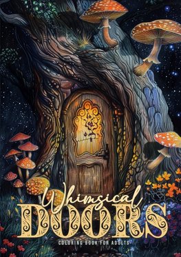 Whimsical Doors Coloring Book for Adults