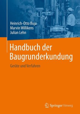 Handbuch der Baugrunderkundung
