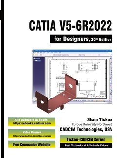 CATIA V5-6R2022 for Designers, 20th Edition