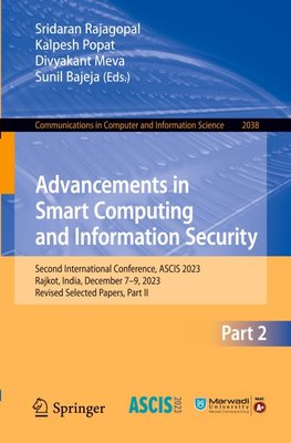 Advancements in Smart Computing and Information Security