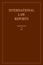 International Law Reports