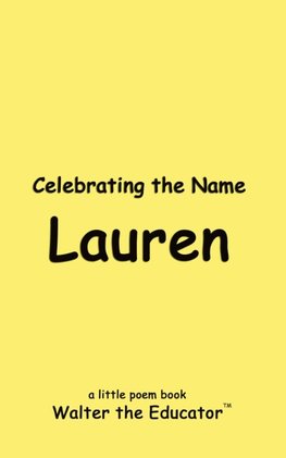 Celebrating the Name Lauren
