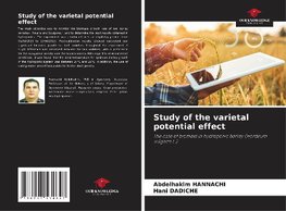 Study of the varietal potential effect