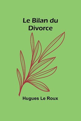 Le Bilan du Divorce