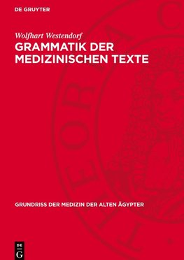 Grammatik der medizinischen Texte