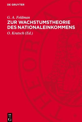 Zur Wachstumstheorie des Nationaleinkommens