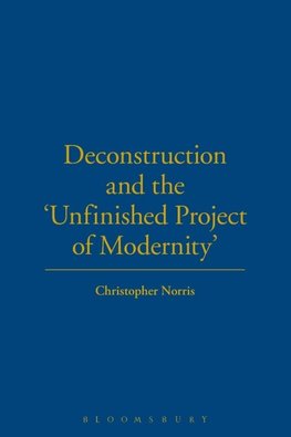 Deconstruction and the 'Unfinished Project of Modernity'