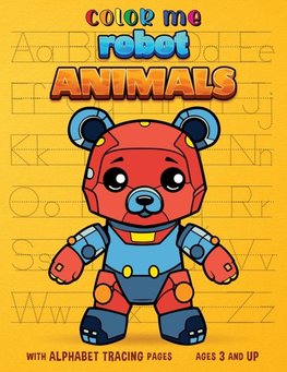 Color Me Robot Animals