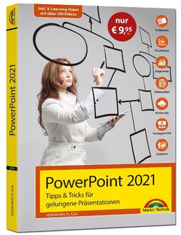 PowerPoint 2021 Tipps und Tricks für gelungene Präsentationen und Vorträge. Komplett in Farbe