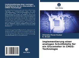 Implementierung einer analogen Schnittstelle für ein Glucometer in CMOS-Technologie