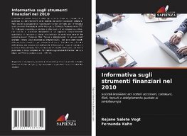 Informativa sugli strumenti finanziari nel 2010