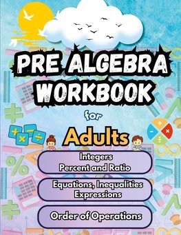 Summer Math Pre Algebra Workbook for Adults Bridge Building Activities