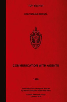 Top Secret KGB Training Manual Communication With Agents