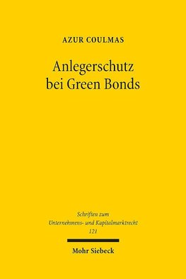 Anlegerschutz bei Green Bonds