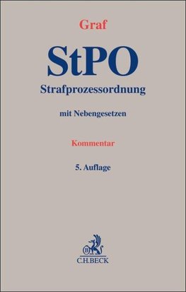 Strafprozessordnung. StPO