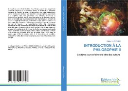 INTRODUCTION À LA PHILOSOPHIE II