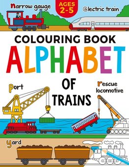 Train Colouring Book for Children