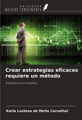 Crear estrategias eficaces requiere un método