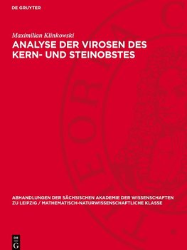 Analyse der Virosen des Kern- und Steinobstes