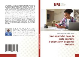 Une approche pour de tests cognitifs d'orientation de jeunes Africains