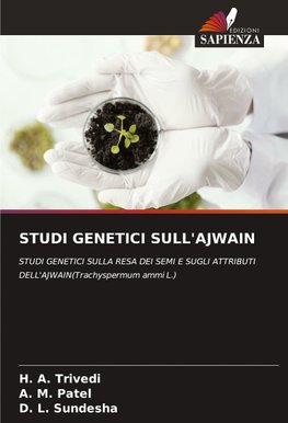 STUDI GENETICI SULL'AJWAIN