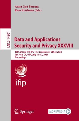 Data and Applications Security and Privacy XXXVIII
