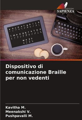 Dispositivo di comunicazione Braille per non vedenti