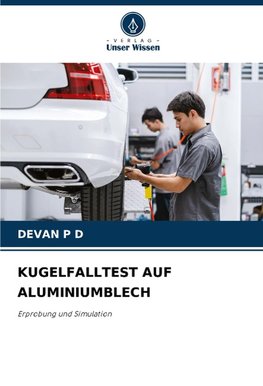 KUGELFALLTEST AUF ALUMINIUMBLECH