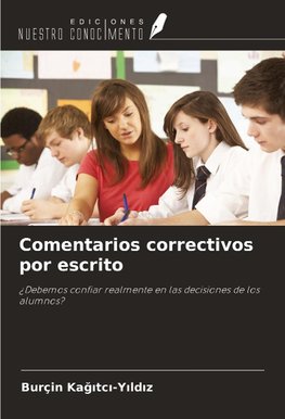 Comentarios correctivos por escrito