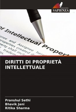 DIRITTI DI PROPRIETÀ INTELLETTUALE