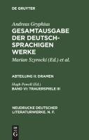 Trauerspiele III