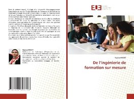 De l'ingénierie de formation sur mesure