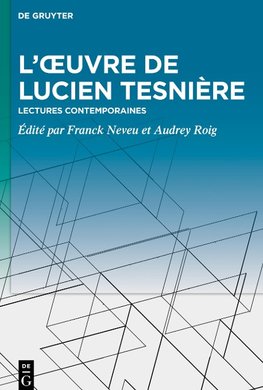 L'¿uvre de Lucien Tesnière