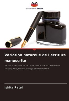 Variation naturelle de l'écriture manuscrite