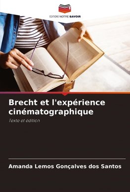 Brecht et l'expérience cinématographique