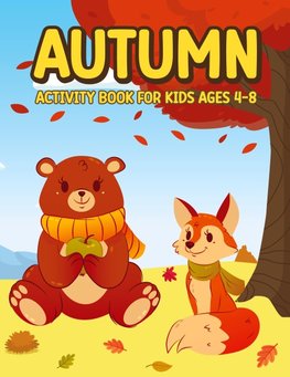 Autumn Activity Book for Kids 4-8
