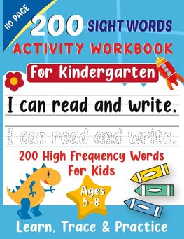 200 Sight Words Activity Book