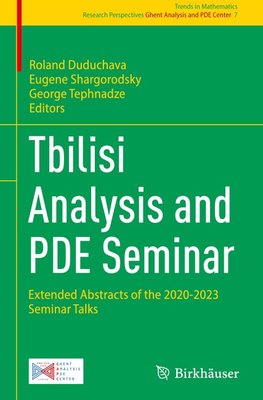 Tbilisi Analysis and PDE Seminar