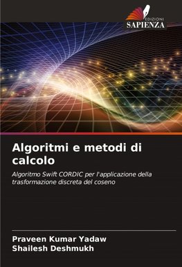 Algoritmi e metodi di calcolo