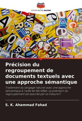 Précision du regroupement de documents textuels avec une approche sémantique