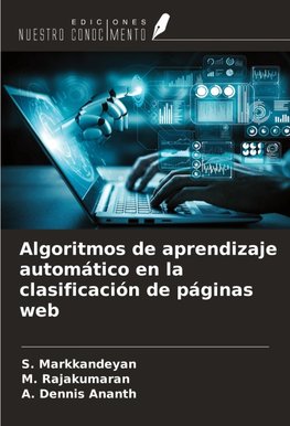 Algoritmos de aprendizaje automático en la clasificación de páginas web