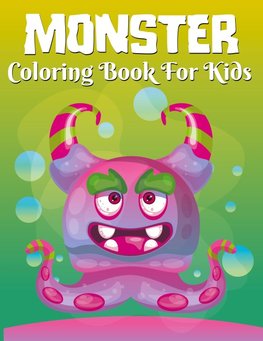 Monster Coloring Book for Kids