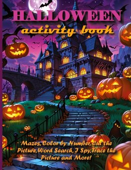 HALLOWEEN Activity Book For Kids