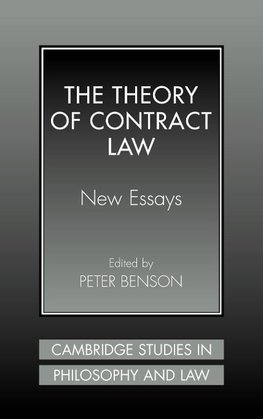 The Theory of Contract Law