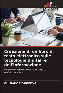 Creazione di un libro di testo elettronico sulle tecnologie digitali e dell'informazione