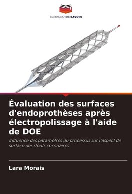 Évaluation des surfaces d'endoprothèses après électropolissage à l'aide de DOE