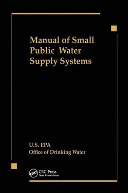 Manual of Small Public Water Supply Systems