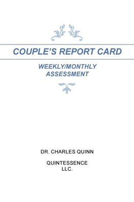 COUPLE'S REPORT CARD WEEKLY/MONTHLY ASSESSMENT